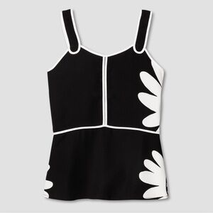 Victoria Beckham for Target Black and White Floral Camisole